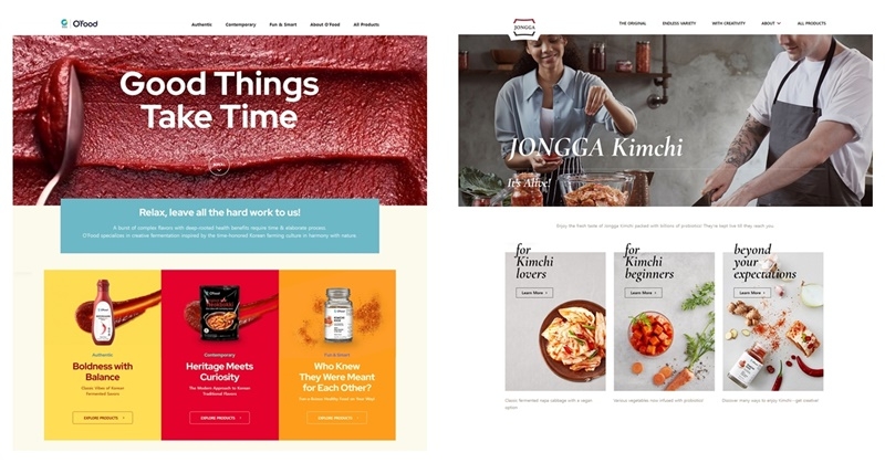 대상㈜ ‘종가’·'오푸드', ‘웹어워드코리아 2021’서 대상