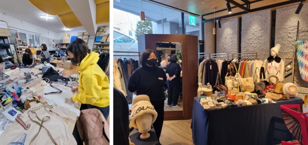 사진=산업체와 공동 아이템 개발 및 스토어 진출