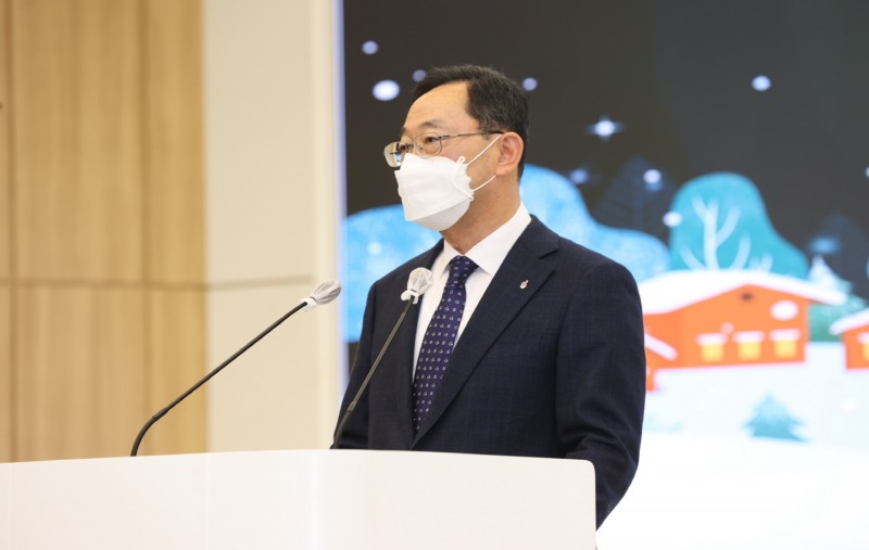 해남군은 2022년 시무식과 함께 해남형 ESG 비전 선포식을 개최했다. (사진제공 = 해남군)