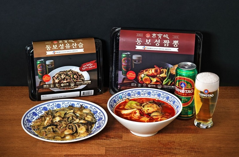 CJ프레시웨이, 칭따오와 컬래버…‘남산 동보성’ RMR 출시