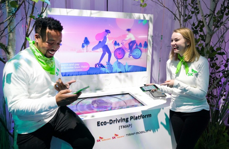 SK텔레콤, 'CES 2022'서 넷-제로 달성 위한 '그린 ICT 기술' 공개