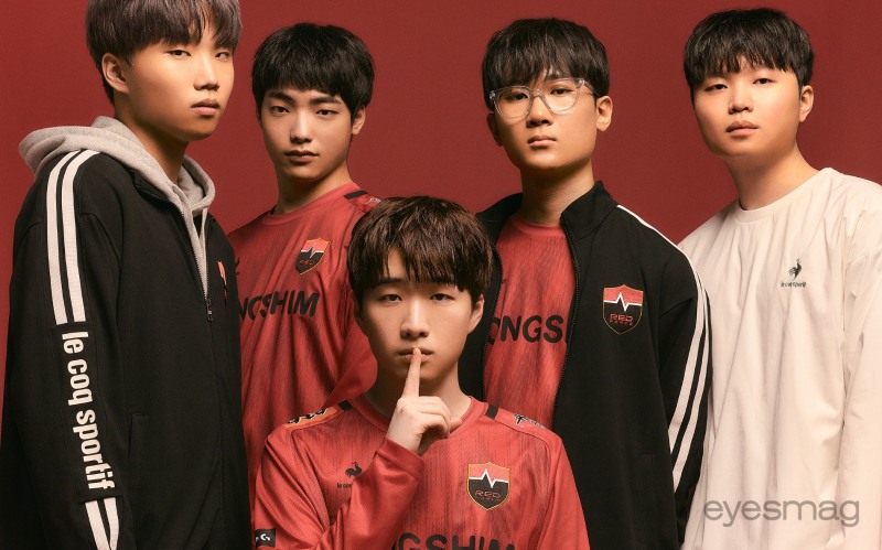 농심 레드포스 2022 시즌 유니폼(사진=농심 제공).