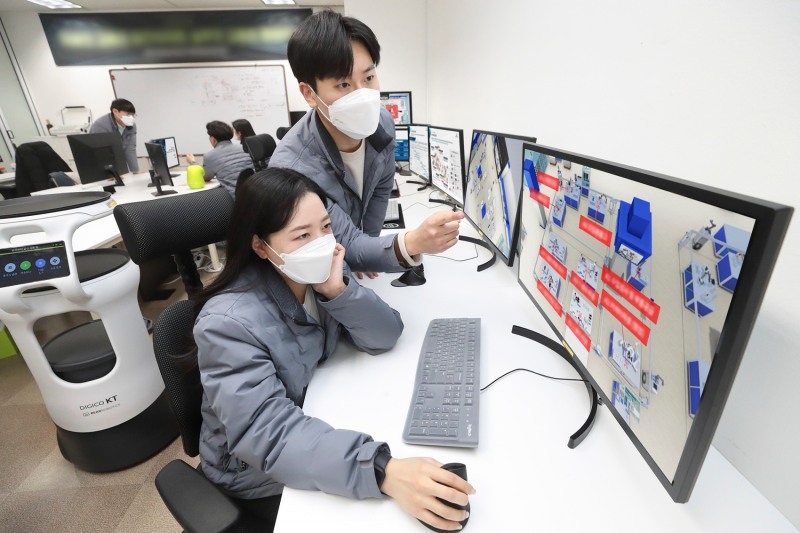 KT, '한국로봇산업진흥원'과 국내 첫 첨단로봇 5G 실증환경 구축