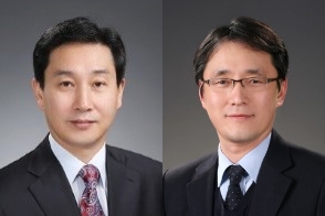 (왼쪽부터)강승우·신장호 쌍용정보통신 대표/사진 제공 = 쌍용정보통신