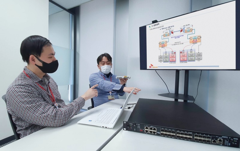 SK텔레콤, '양자암호 기반 전송암호화장비' 국가정보원 인증 획득