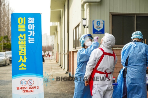 목포시가 코로나19 확산 억제를 위해 선제검사에 총력을 기울이고 있다/사진=목포시