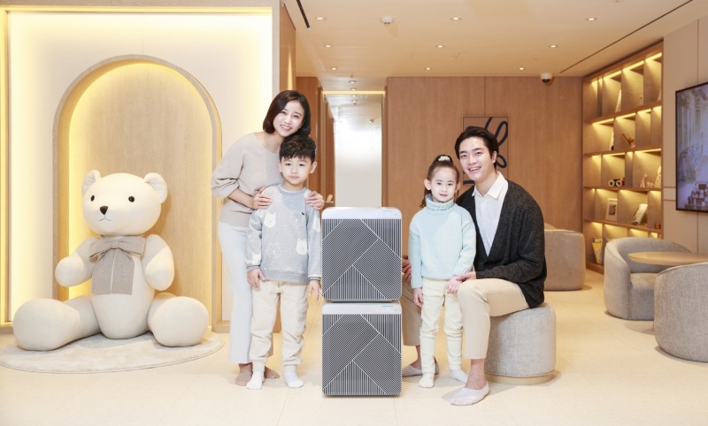 삼성전자, 서울신라호텔 키즈 라운지에 '비스포크 큐브 Air' 선봬