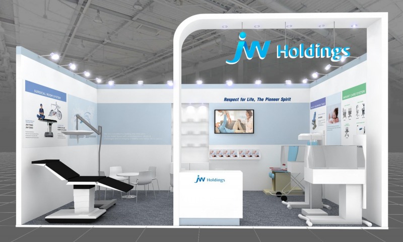 JW홀딩스, ‘아랍헬스 2022’ 독립부스 참가