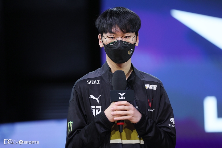 한화생명 e스포츠를 잡아내며 팀의 4연승에 크게 기여한 젠지의 '도란' 최현준.