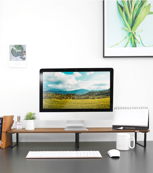 앱코, 고급스런 모니터 받침대 ‘AMS10S’-‘AMS10D’ 2종 출시