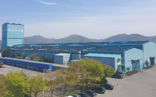 충남 예산군 대양금속 본사 전경