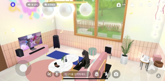 메타버스 플랫폼 제페토(ZEPETO)에서 구현된 삼성전자 '마이 하우스' 모습. / 사진 제공 = 삼성전자