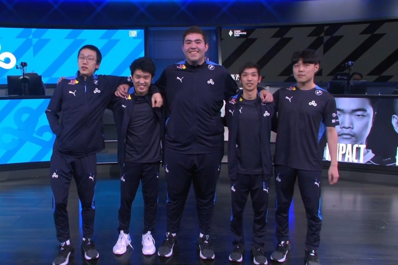 클라우드 나인(이미지 캡처=LCS 방송)