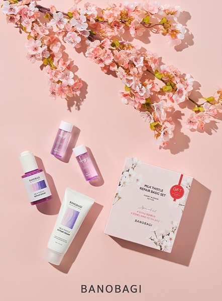 바노바기, 밀크씨슬 리페어 벚꽃 에디션 세트 선봬