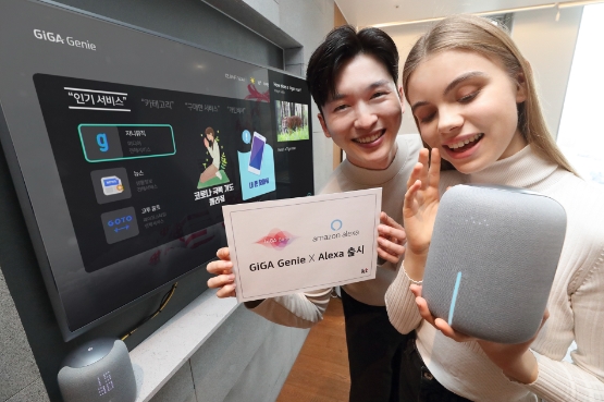 KT, 기가지니에 아마존 ‘알렉사’ AI 탑재 '기가지니 듀얼브레인 AI' 출시