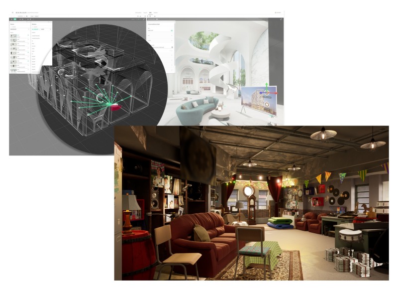 '엘리펙스 스튜디오'로 구현된 '태양고 아지트'.