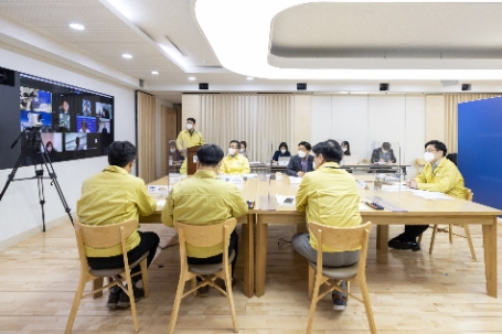 오병권 권한대행, 급증한 재택치료자 대응 주문