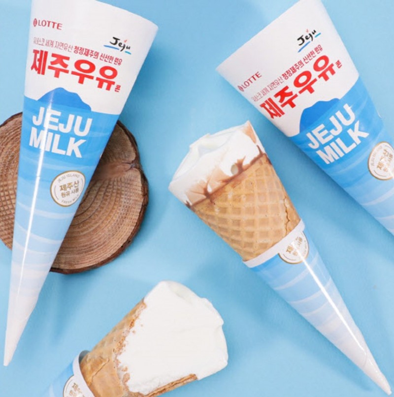 세븐일레븐 ‘제주우유 콘아이스크림’
