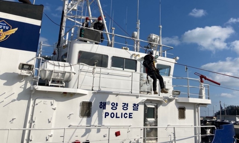 완도해양경찰서는 15일부터 17일까지 구조대 역량강화를 위한 12주기 훈련을 실시한다고 밝혔다. (사진제공 = 완도해양경찰서)