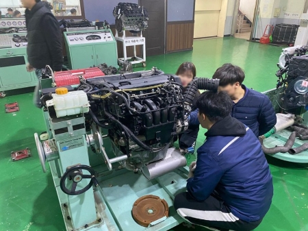 대전자동차정비학원, 과정평가형 자동차정비산업기사 국비지원 무료교육 모집