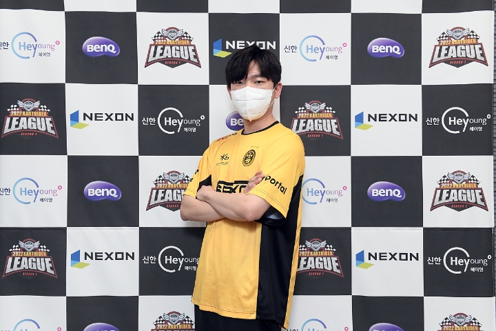 개인전 32강 A조 1위로 상위 라운드 진출에 성공한 김승태, 사진=넥슨 제공.