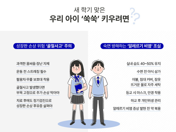 새 학년된 우리 아이, 키 성장 방해 요소 확인하세요