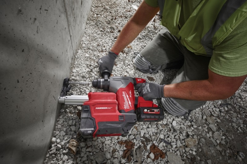 밀워키, 작업 시간 최소화 위한 로터리 함마드릴 2종 출시