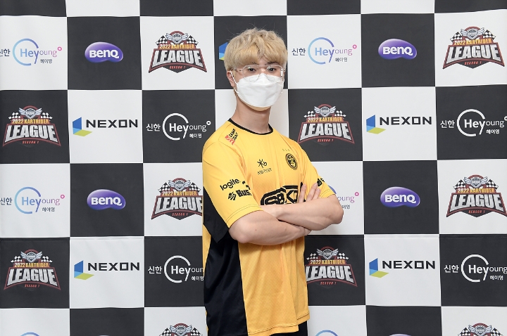 사진(넥슨 제공)=악셀즈를 상대로 승리하며 시즌 첫 승리를 따낸 리브 샌드박스의 주장 박인수.