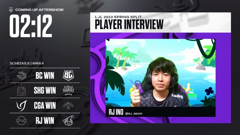 ‘Ino’ 아이노 후미야(©2022 Riot Games, Inc. Used With Permission)