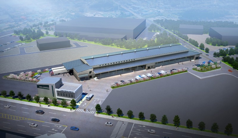 군산시는 3월부터 ‘군산중소유통공동도매물류센터’(이하 중소유통물류센터) 건립을 위한 본격적인 공사에 들어간다. (사진제공 = 군산시)