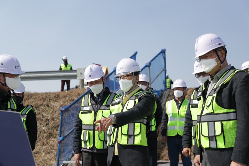 이병호 사장 현장 불시 점검…"빈틈없는 안전 관리" 당부