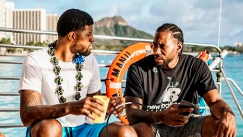 폴 조시(왼쪽)와 카와이 레너드