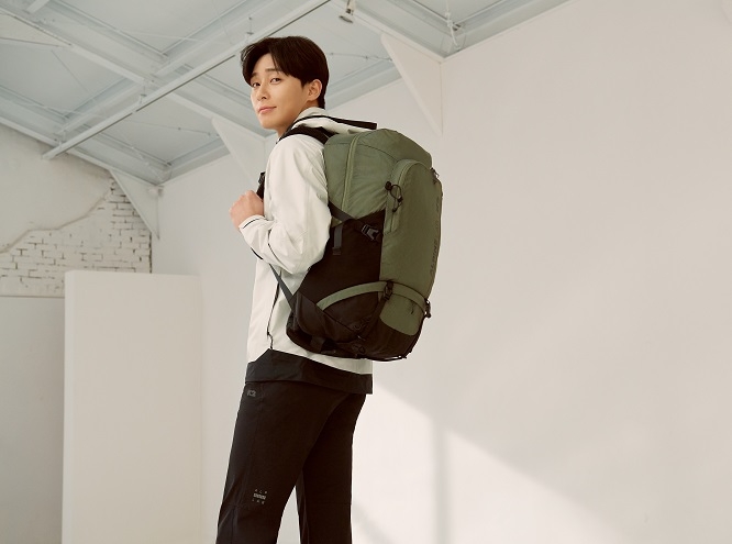 K2, 전속모델 박서준과 함게한 아웃도어 화보 공개