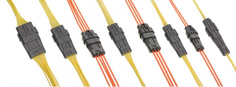 몰렉스 소형 방수 와이어-투-와이어 커넥터, 스쿠바 IP68 등급 획득