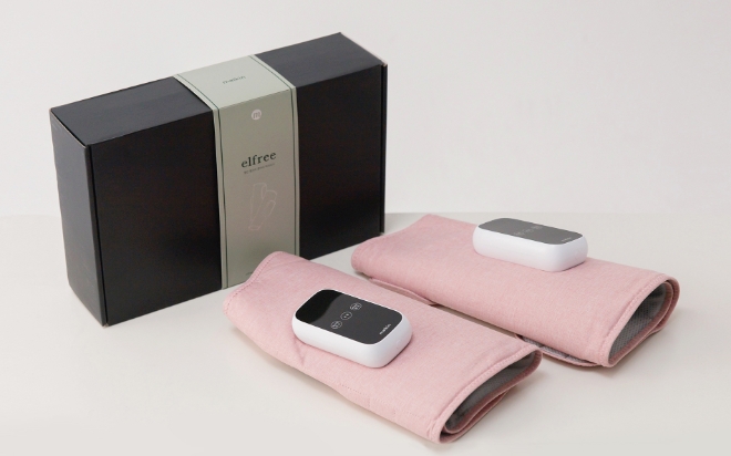 멜킨스포츠, 온열무선안마기 ‘엘프리 종아리마사지기’ 출시