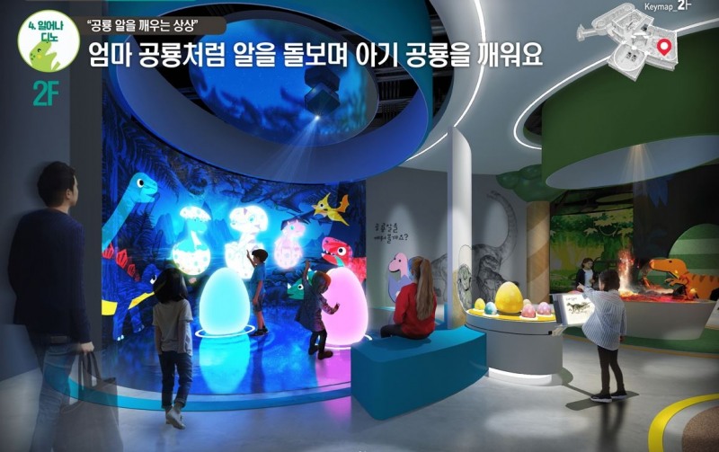 어린이공룡과학체험관 조감도 (사진제공 = 해남군)