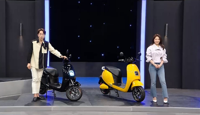 현대홈쇼핑, 2022년도 친환경 전기오토바이 시티플라이 판매