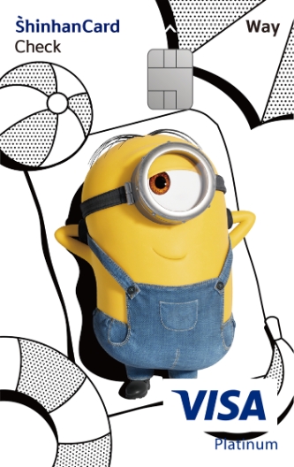 신한카드, 미니언즈 캐릭터 담은 ‘신한카드 웨이 체크·온 체크’ 2종 출시