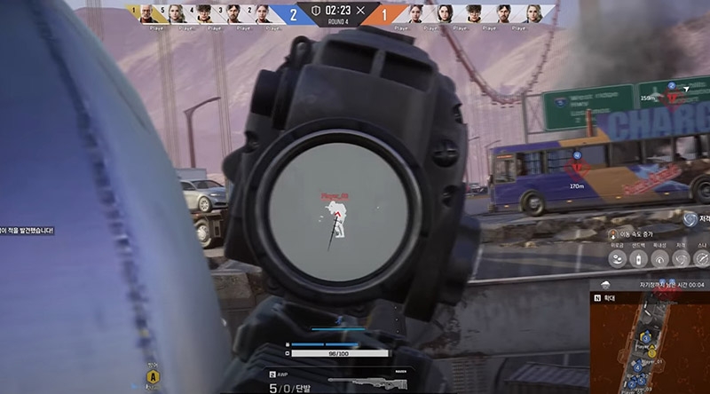 사격 매커니즘 변경