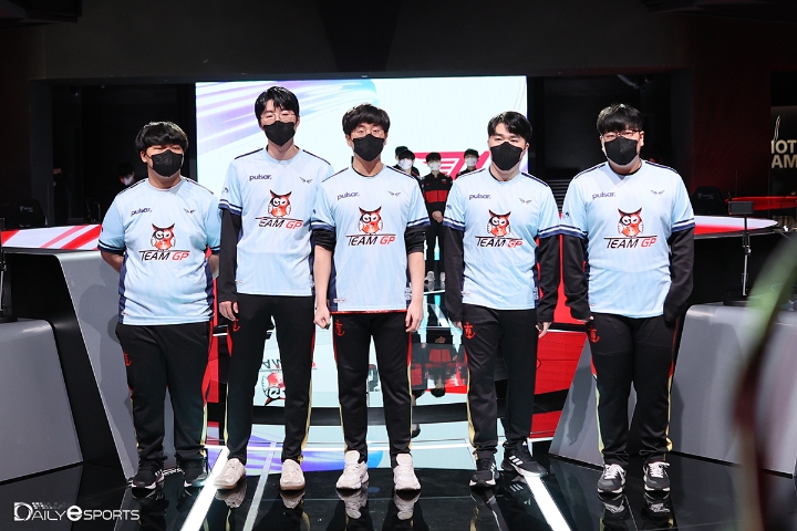 사진=T1을 상대로 2대1로 승리한 팀 GP..