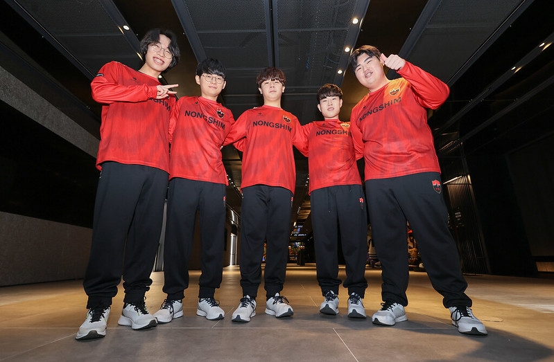농심 레드포스 챌린저스 팀(사진=LCK 챌린저스 리그)