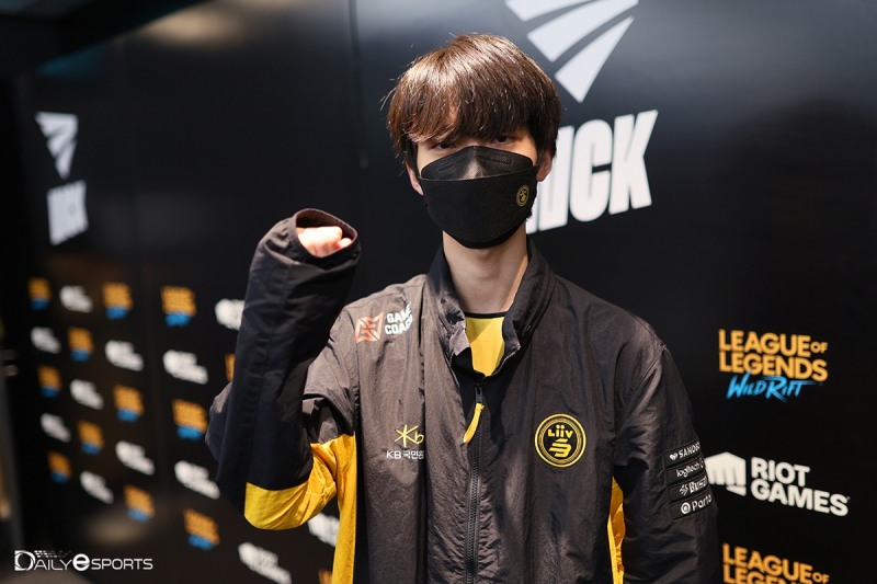 사진=리브 샌드박스의 정글러 '키리' 한호건.