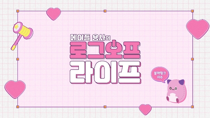 메이플 용사 모습 담아낸 블랙핑크 지수, 캐릭터 245레벨 비숍 육성중