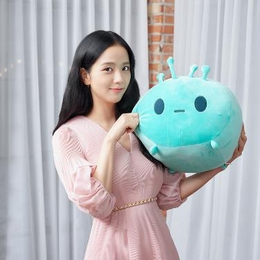 메이플 용사 모습 담아낸 블랙핑크 지수, 캐릭터 245레벨 비숍 육성중