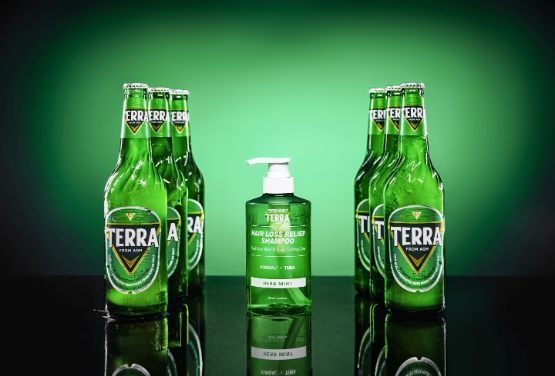 하이트진로, 쿤달과 맞손 '쿤달X테라 맥주효모 탈모샴푸' 선봰다