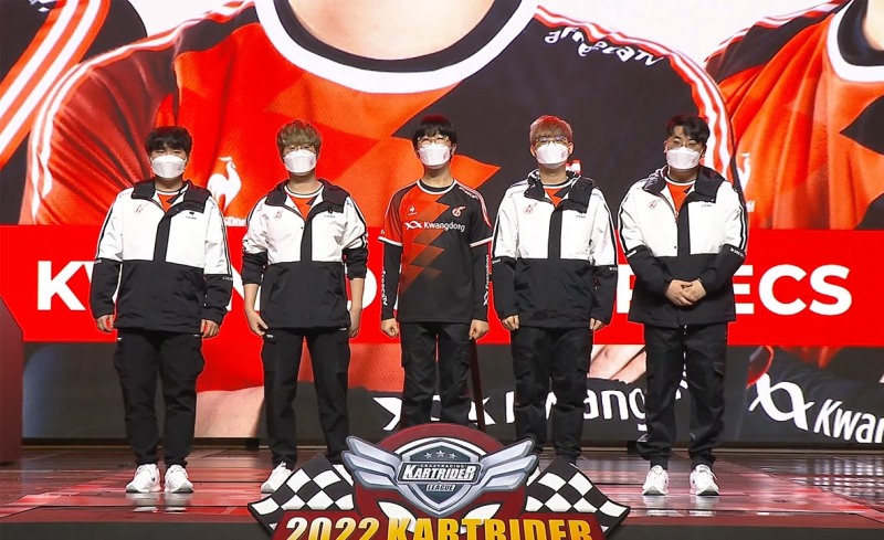사진=5인 전력을 유지한 광동 프릭스.