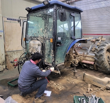 농협, 농기계 긴급 순회수리 실시…'산불피해 농민 지원'