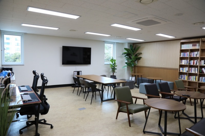 스마트워크 카페 내부 모습 (사진제공 = 여수해양경찰서)