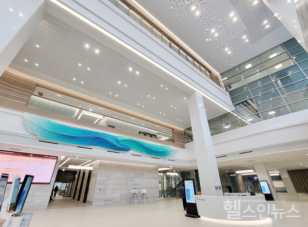 중앙대학교광명병원로비