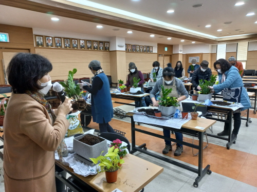 포천농업기술센터, 생활원예 아카데미교육 추진